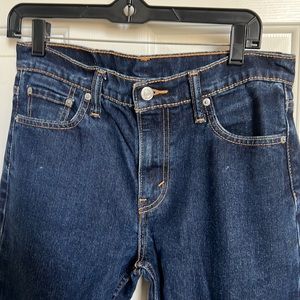 Levi’s 513 dark wash Men’s jeans